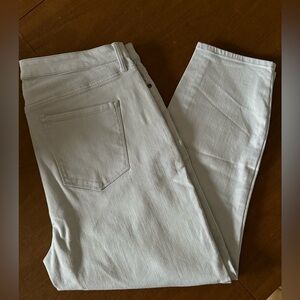 NWT Talbots Light Blue High-Waist Jegging Crop SZ 14